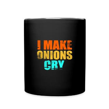 Onion - Full Colour Mug - black - Front