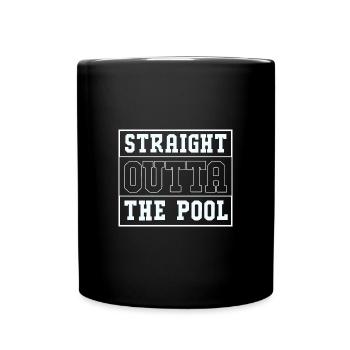 Natation Nageurs Piscine Moniteurs de natation - Mug uni - noir - Devant
