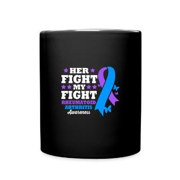 Rheumatism Arthritis - Full Colour Mug - black - Front