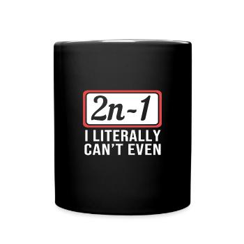 Mathematics - Full Colour Mug - black - Front
