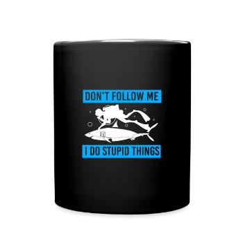 Dive - Full Colour Mug - black - Front