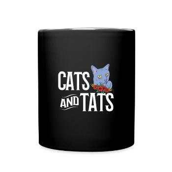 Tattoo Artist Tattoo Artist Tattooed Tattoo - Full Colour Mug - black - Front