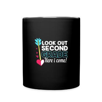 2nd Grade - Full Colour Mug - black - Front