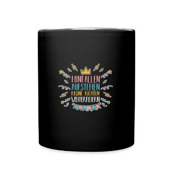 Costume de carnaval Carnaval - Mug uni - noir - Devant