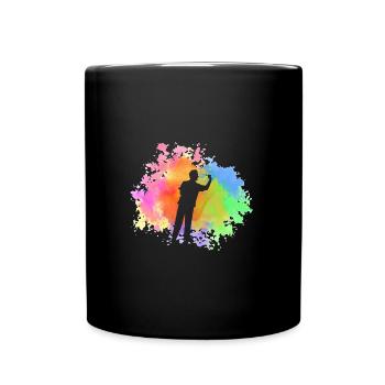Joueur de fléchettes Fléchettes - Mug uni - noir - Devant