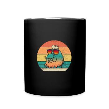 Chickens Hen - Full Colour Mug - black - Front