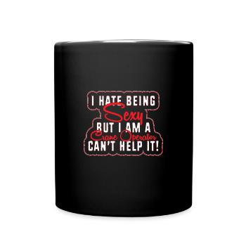 Crane operator crane - Full Colour Mug - black - Front