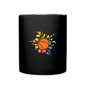 Basketball Players Basketball - Full Colour Mug - black - Front