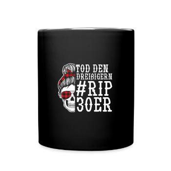 Anniversaire 40 ans - Mug uni - noir - Devant