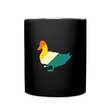 Ducks - Full Colour Mug - black - Front