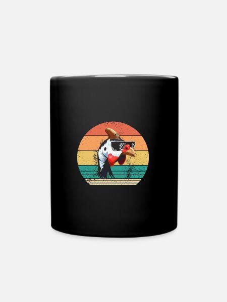 Poules Coq Pintade - Mug uni - noir