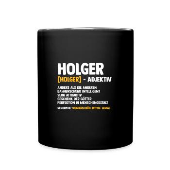 Holger - Full Colour Mug - black - Front