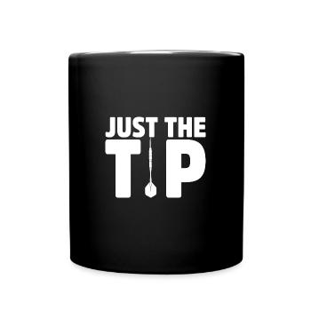 Drôle de fléchettes idée cadeau pour les joueurs de fléchettes fléchettes - Mug uni - noir - Devant