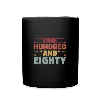 Drôle de fléchettes idée cadeau pour les joueurs de fléchettes fléchettes - Mug uni - noir - Devant
