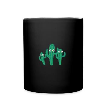 Famille Cactus,Mexique,Cactus, Famille - Mug uni - noir - Devant