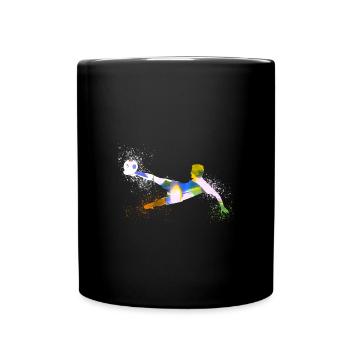 Soccer ,Soccer Soccer, Soccer masculin,graffiti - Mug uni - noir - Devant