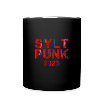 Sylt Punk,Punk,Punks,Sylt,Graffiti - Full Colour Mug - black - Front