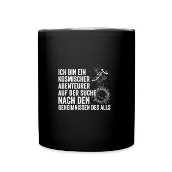 Astrologie, Astrologue, Astronaute, Univers, Espace - Mug uni - noir - Devant