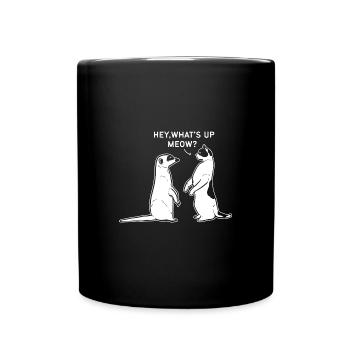 Suricate - Mug uni - noir - Devant