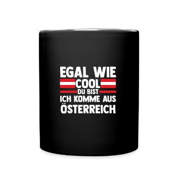 Austrians Austria - Full Colour Mug - black - Front