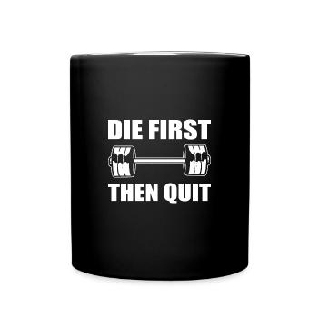 Fitness Entraîneur de fitness Gym - Mug uni - noir - Devant