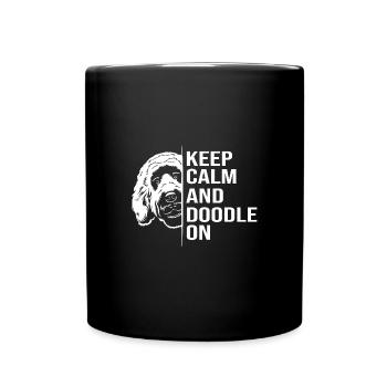 Goldendoodle - Full Colour Mug - black - Front