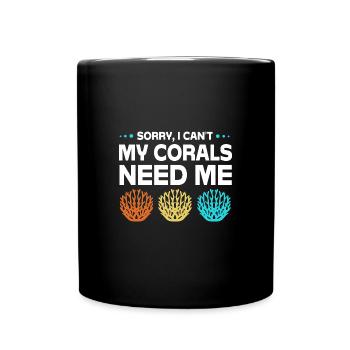 Aquarium Aquarist - Full Colour Mug - black - Front