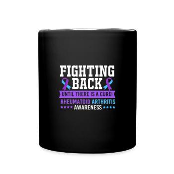 Rheuma Arthritis - Tasse einfarbig - Schwarz - Vorne
