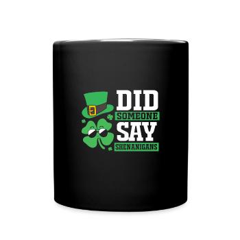 Shenanigan - Full Colour Mug - black - Front