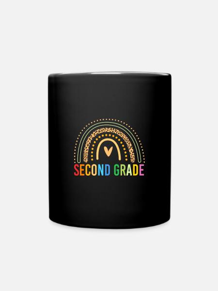 2. Klasse - Tasse einfarbig - Schwarz