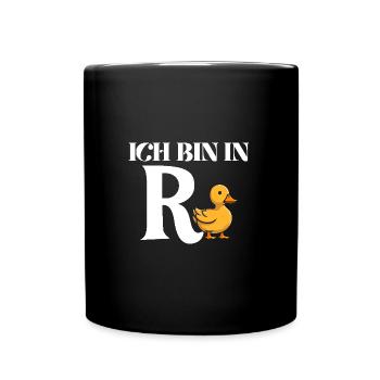 Pension de retraite des retraités Pension de retraite Duck - Mug uni - noir - Devant