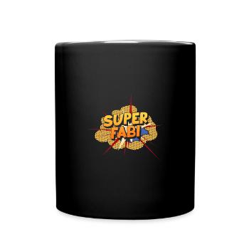 Fabien - Mug uni - noir - Devant