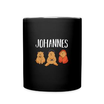 Gamer Zocker Zocken Gaming Johannes - Full Colour Mug - black - Front