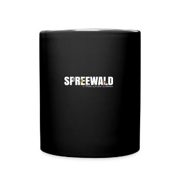 Spreewald Urlaub - Tasse einfarbig - Schwarz - Vorne