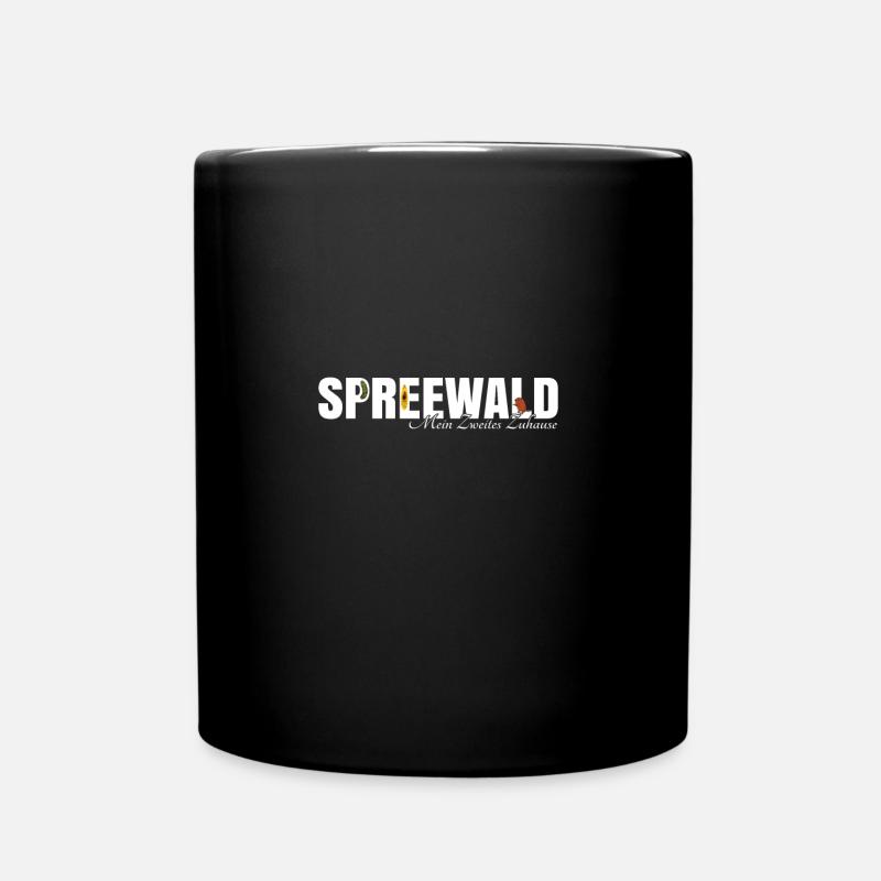 Spreewald Urlaub - Tasse einfarbig - Schwarz