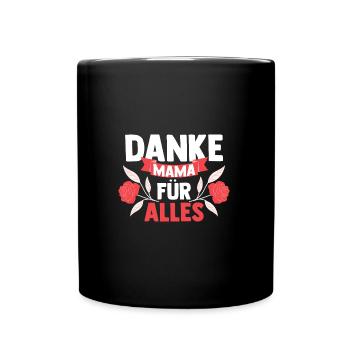Mom Mother's Day Mom - Full Colour Mug - black - Front