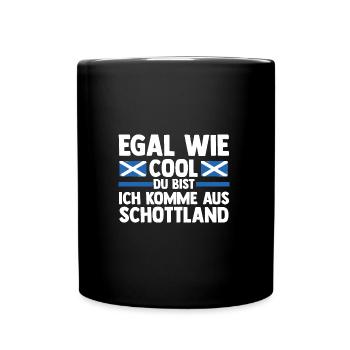 Scots Scottish Scotland - Full Colour Mug - black - Front