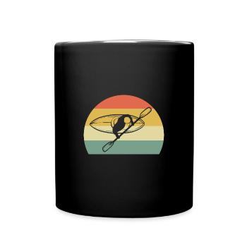 Kayak Kayak - Mug uni - noir - Devant