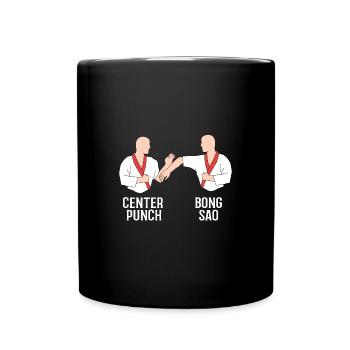 Wing Chun - Full Colour Mug - black - Front