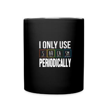 Periodic table - Full Colour Mug - black - Front