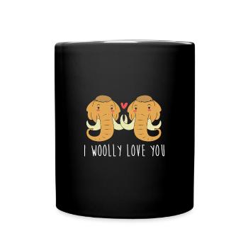 Mammouth - Mug uni - noir - Devant