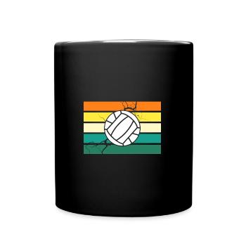 Joueurs de handball Handball - Mug uni - noir - Devant