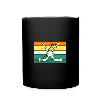 Hockey Players Hockey - Full Colour Mug - black - Front