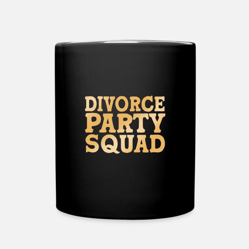 Divorce - Mug uni - noir