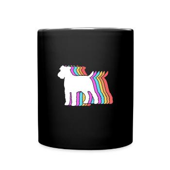 Airedale Terrier - Mug uni - noir - Devant