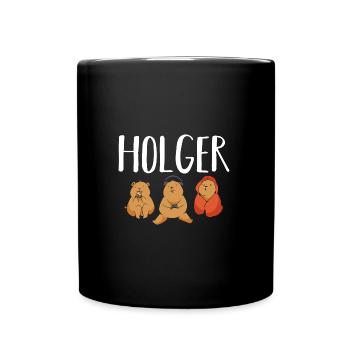 Gamer Zocker Zocken Gaming Holger - Mug uni - noir - Devant