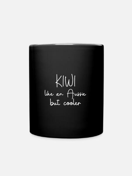 KIWI comme un Australien mais plus cool - Mug uni - noir