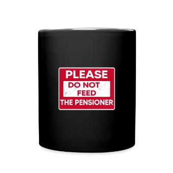 Retired Retired Seniors Nursing Home - Full Colour Mug - black - Front