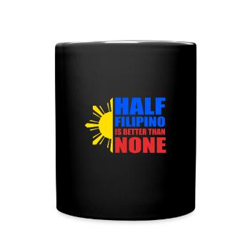 Philippinisch Philippinen - Tasse einfarbig - Schwarz - Vorne