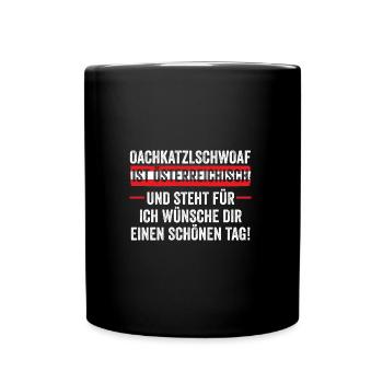 Austrians Austria - Full Colour Mug - black - Front